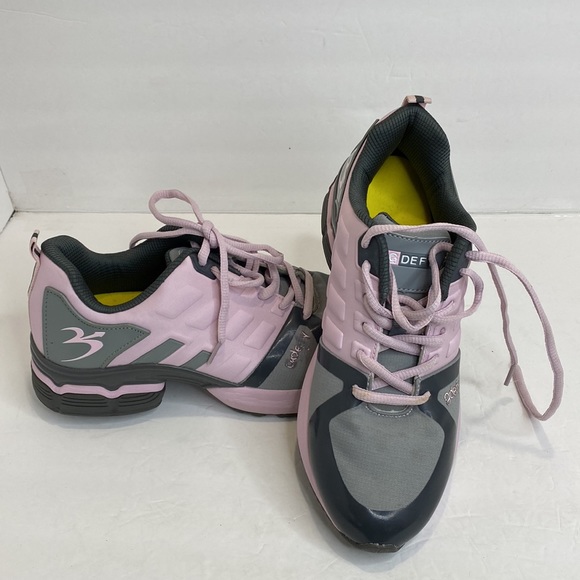 gdefy Gravity DeFiers  "Scossa" Pain Relief Stability Pink Grey Sneakers 10.5 - Picture 10 of 11